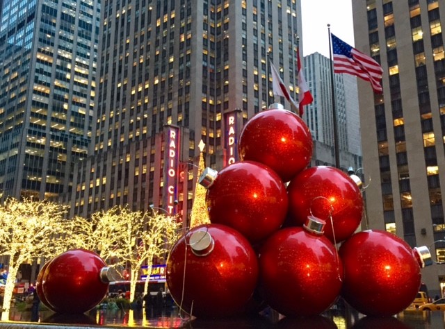 Huge Red Christmas Ornaments